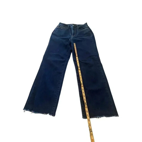 Judy Blue Straight Fit High Rise Wide Leg Jeans Size 5/27